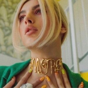 Zara “AMORE”  chocker - one size